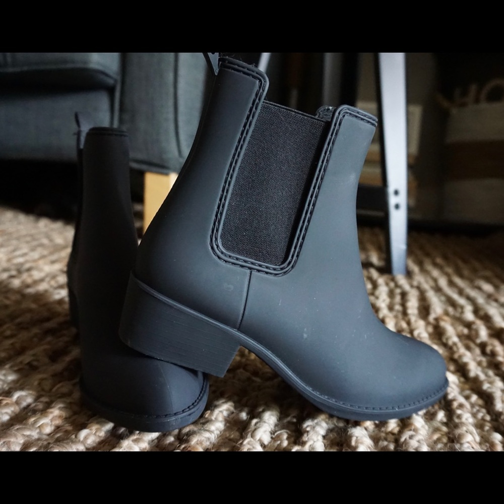 Jeffrey Campbell Chelsea Waterproof Rainboot